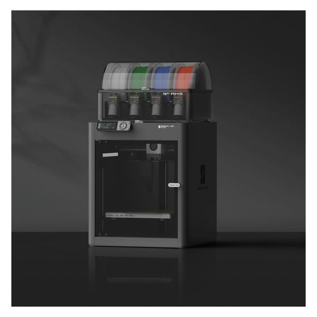 Bambu Lab 3D printer producing engineering parts